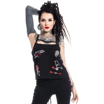 Image 1 of HEARTLESS Връх дамски heartless - АНТИ ЛЮБОВ - ЧЕРЕН - poi378