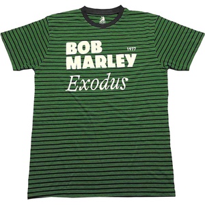 Bob Marley Exodus (Striped) Black & Green XL Риза (BMATS52MGRB04)