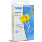 Rapesco Щипка за папки, 25 мм, RAPESCO, "Fun", жълта 1427 (1427)