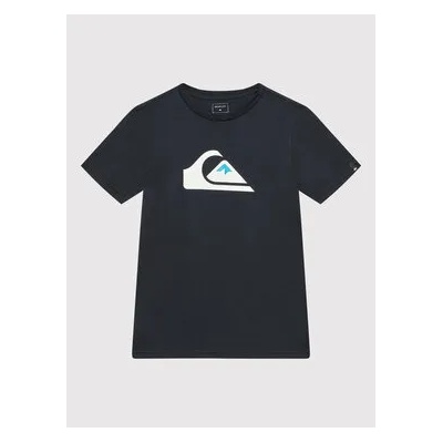 Quiksilver Тишърт Comp Logo EQBZT04369 Черен Regular Fit (Comp Logo EQBZT04369)