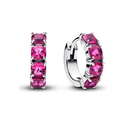 PANDORA Kruhové náušnice Růžové PAN293851C02 5700303186351