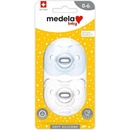 Medela Baby mäkký celosilikón cumlík boy 2 ks transparentní
