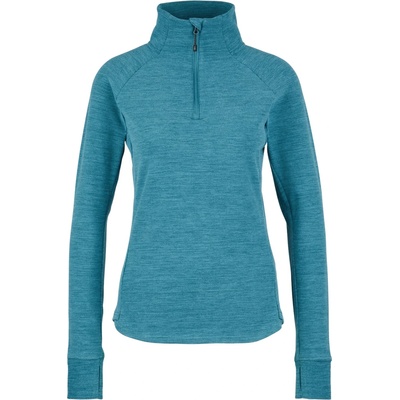 Heber Peak Дамски поларен пуловер Heber peak Women's TimberHe. Fleece Half Zip Fleece jumper - Glacier Blue Melange (105-5324-0512)
