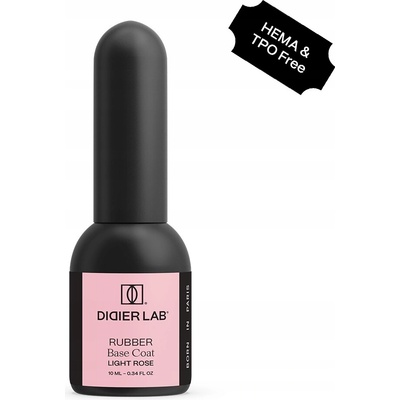 Didier Lab Budujúca kamuflážna kaučuková báza Rubber base light rose 10 ml