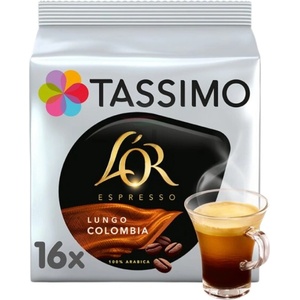 Douwe Egberts Tassimo Lor Lungo Колумбия 16 напитки