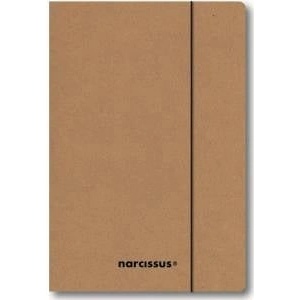 Narcissus A4 briefcase with elastic band Eco Kraft