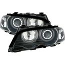 Angeleyes Predné svetlá CCFL Angel Eyes BMW E46 Coupe + Cabrio čierne