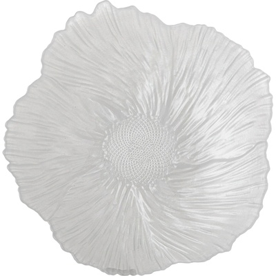 Bloomingville Dekorativní skleněná mísa Iani White čirá sklo 26 cm