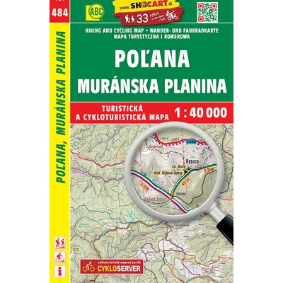 Poľana Muránska planina 1:40 000