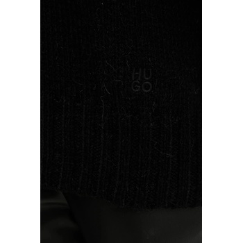 HUGO BOSS Пуловер с вълна hugo в черно 50548137 (50548137)