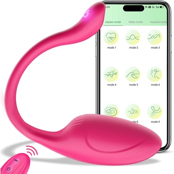 SuperLove Lovely Wearable Bullet Vibrator Pink