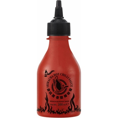 Flying Goose Chilli omáčka Sriracha Black Out 455 ml