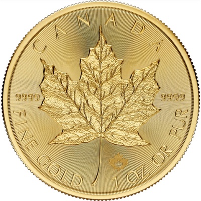 Royal Canadian Mint Maple Leaf zlatá mince 50 CAD stand 1 oz – Zboží Dáma