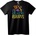 NOONEBRAND Тениска 3-ти клас Азавър - 2XL, Black