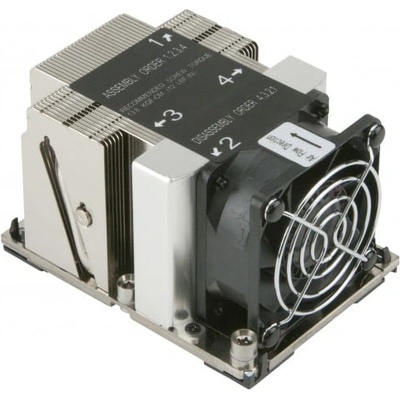 Supermicro SNK-P0068APS4 Компютърна охладителна система Процесор Въздушен охладител 6 см (SNK-P0068APS4)