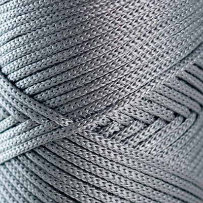 Hobby Trend PP. XL Macrame 3 mm - 061 Světle šedá