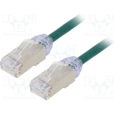 Panduit STP28X0.5MGR Patch F/UTP Cat 6a RJ45 vidlice z obou stran drát Cu
