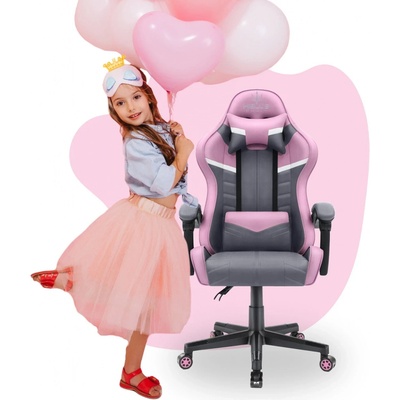 Hell's Chair HC-1004 KIDS GREY PINK
