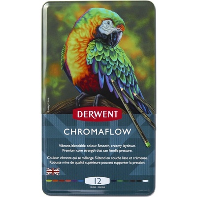 Derwent 2305856 Chromaflow umelecké pastelky 12 ks