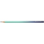 Faber-Castell Графитен молив faber-castell Поток тюркоазено-син b триъгълен (118403)