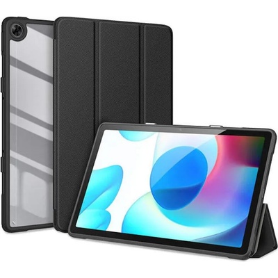 Dux Ducis Toby Tablet Case - хибриден удароустойчив кейс за Realme Pad 10.4 (2021) (черен-прозрачен)