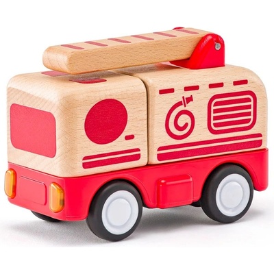 Woodyland Woody - Дървена пожарна със звук и светлина