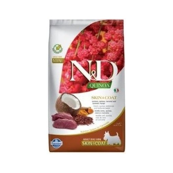 N&D Quinoa DOG Skin & Coat Venison & Coconut Mini 0,8 kg