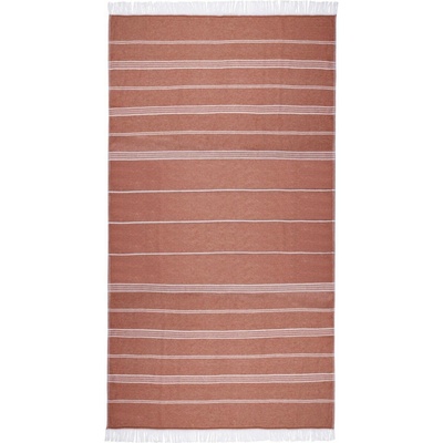 The One Towelling Hamam T1 RHAM Rust Orange 100 x 180 cm