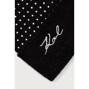 Karl Lagerfeld шапка бийни дамска с вълна (B4W33009)