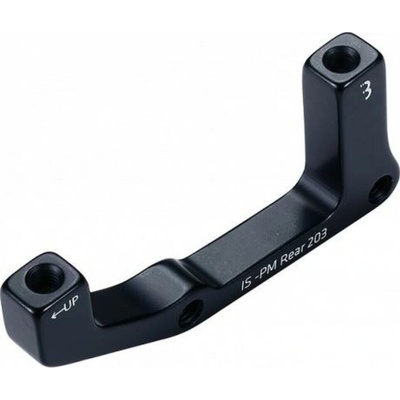 BBB adaptér na kotúč - POWERMOUNT 160/203 mm - čierna