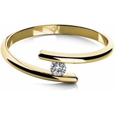 Couple prsten Colet žluté zlato se zirkonem 585 68 1 0649.0Z00.0.50.001