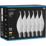 Mexen Nova 6x LED крушка пламък E14, C37, 8W, Топла - 3000K, 840 lm - L106-E14-0830-01x06 (L106-E14-0830-01x06)