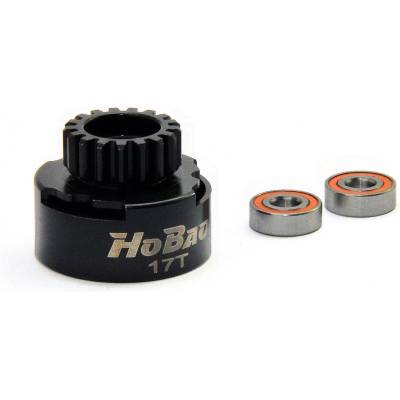 HOBAO CNC Clutch Bell 17T w/Bearing 12mm (HOP-0016)