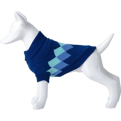 Freedog Rhombus Blue пуловер за куче - 0.1кг