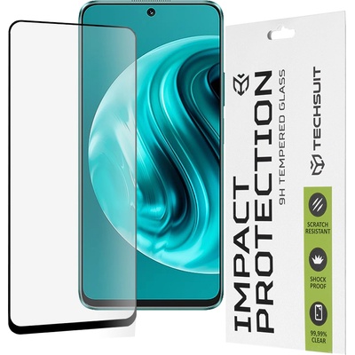 Techsuit Протектор за Huawei nova 12i / 13i - 111D Full Cover / Full Glue Glass - Черен