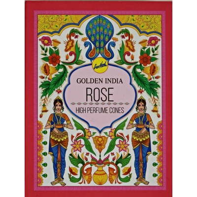 Sree Vari Vonné kužely tekoucí kouř ROSE 10 ks