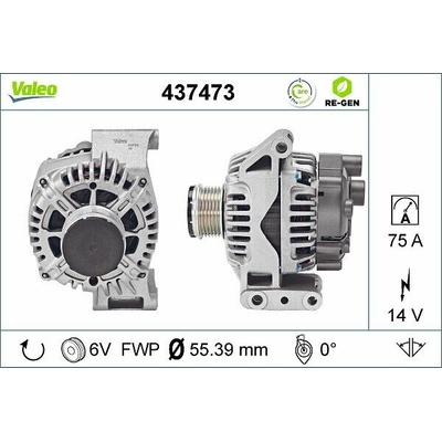 Alternátor VALEO 437473