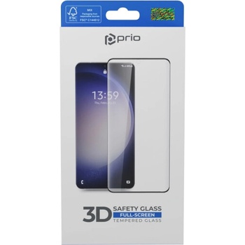 Prio Закалено защитно стъкло за Samsung Galaxy S24 FE, Full Cover 3D (22660)