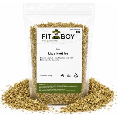 FITBOY Lipový kvet rez 100 g