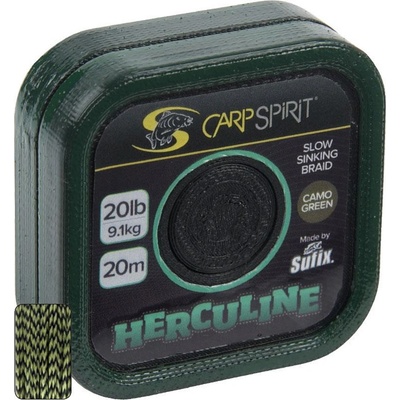 Carp Spirit Ballistic Braided Leader Camo Green 20m 35lb