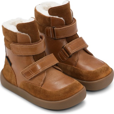 Bundgaard vyšší zimní kožené Basil Strap Ii Tex Cognac/Brown Vb – Hledejceny.cz