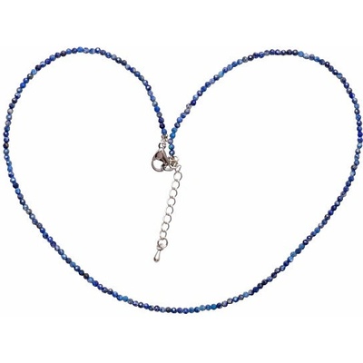 Nefertitis Lapis lazuli broušený náhrdelník NF31223