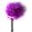 Secret Play Marabou Duster Purple