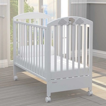 Bambino Casa Бебешко легло Bambino Casa - Jolie, Bianco (2533)