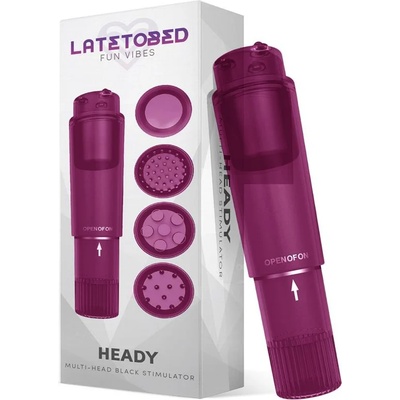LATETOBED Heady Stimulator Multi-Head Purple