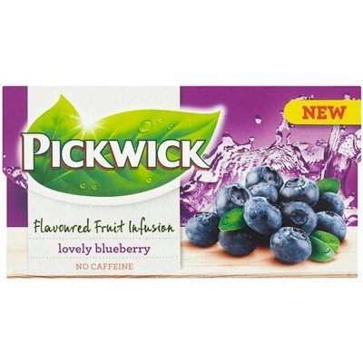 Pickwick Fruit Fusion Ovocnobylinný čaj s čučoriedkami 20 x 2 g