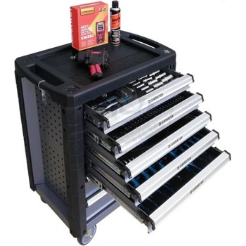 Image 1 of GAMA Шкаф (количка) оборудвана с 224 бр. инструменти Gama (2421)