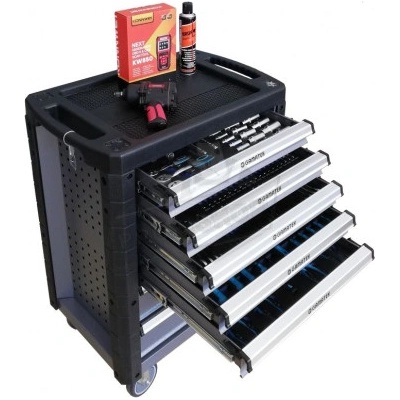 GAMA Шкаф (количка) оборудвана с 224 бр. инструменти Gama (2421)