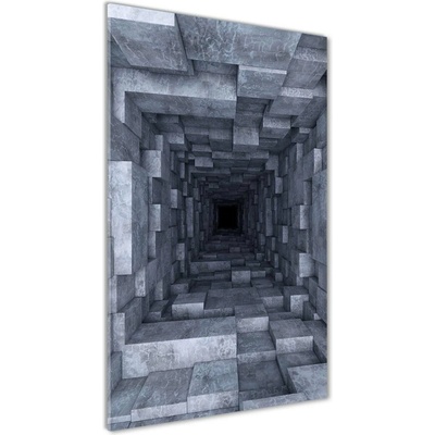 Vertikálny foto obraz sklenený Tunel 50x100 cm