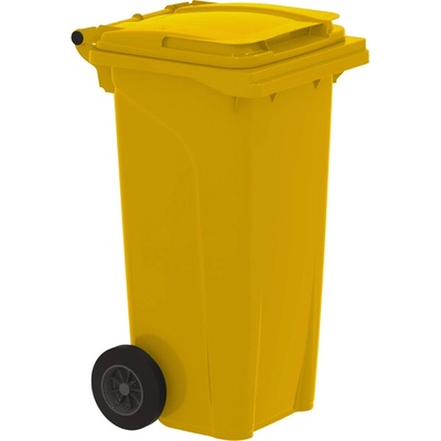 PK Group Plastová popolnica 120 l žltá